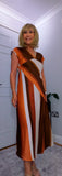 Emmy Linen Look Midi Dress – Fuchsia or Rust for Petites