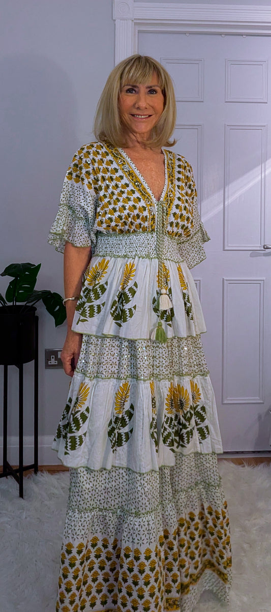 Dresses  tagged "Boho layered Dress"  Ditsydi