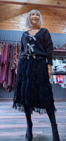 Maggie Waterfall Tulle Skirt – Layered & Fully Lined