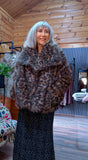 Minnie Leopard Faux Fur Coat – with Side Pockets