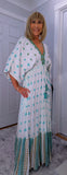 Ava Sequin Maxi Dress – Pink or Turquoise
