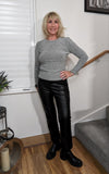 Perri Pleather Trousers